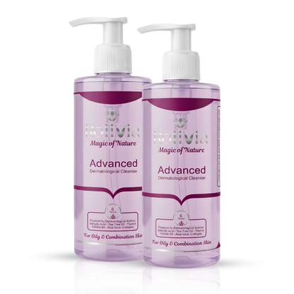 غسول روليفيا للبشرة الدهنية والمعرضة لحب الشباب – 220 مل | Advanced Dermatological Cleanser