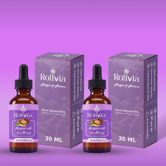 عرض 1+1 زيت الأرجان روليفيا – 30 مل | Rolivia Pure Oils