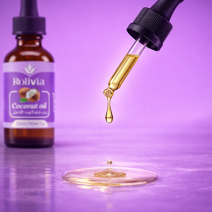 عرض 1+1 زيت جوز الهند روليفيا – 30 مل | Rolivia Pure Oils