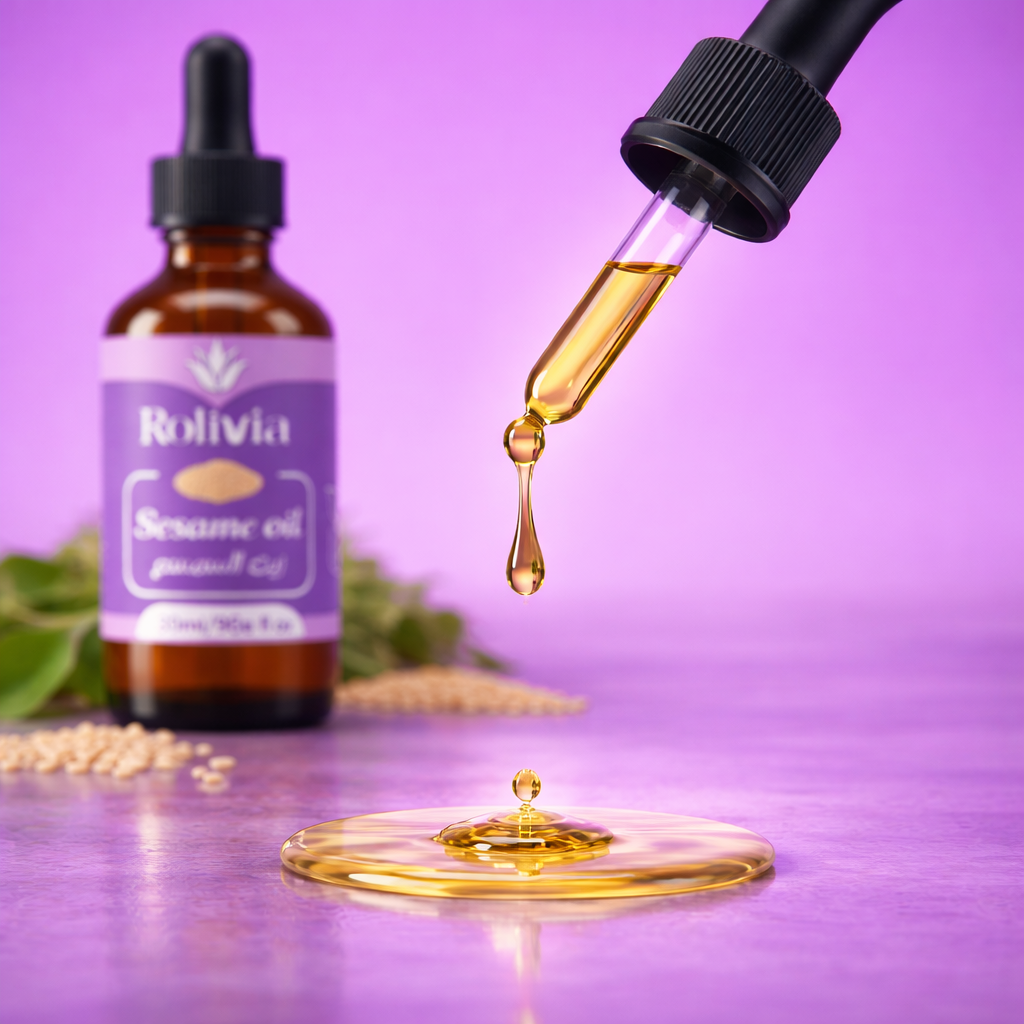 عرض 1+1 زيت السمسم روليفيا – 30 مل | Rolivia Pure Oils
