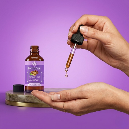 عرض 1+1 زيت الأرجان روليفيا – 30 مل | Rolivia Pure Oils
