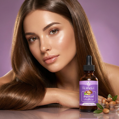 عرض 1+1 زيت الأرجان روليفيا – 30 مل | Rolivia Pure Oils