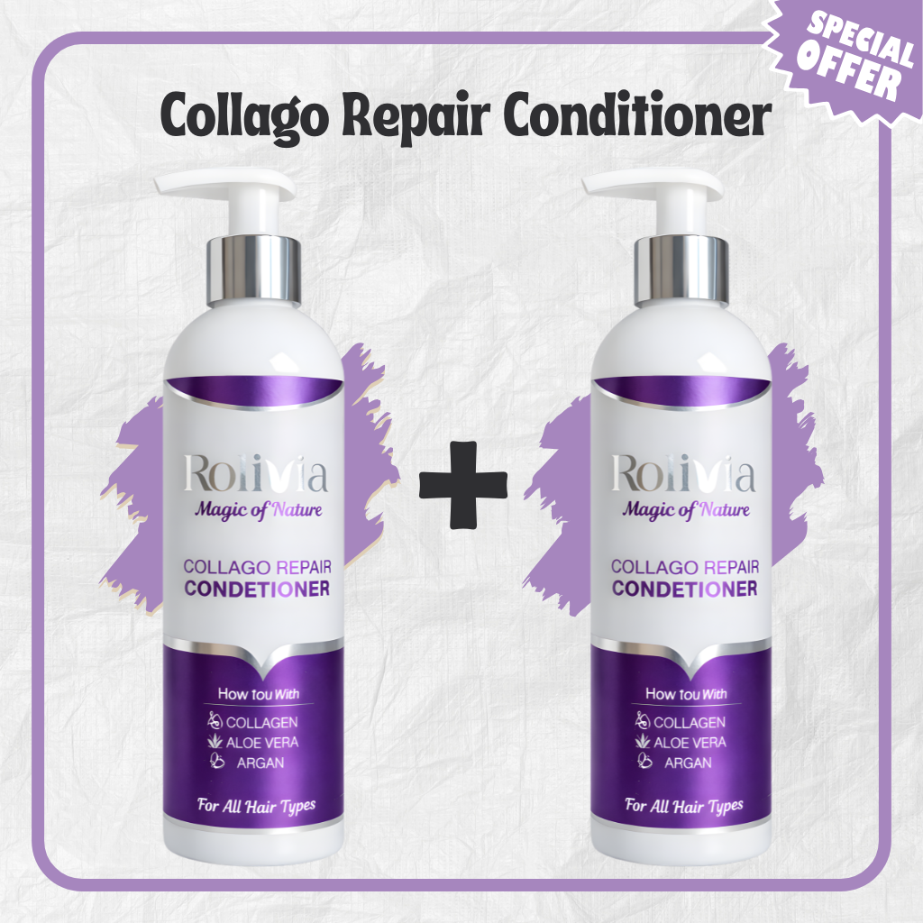 Rolivia Collago Repair Conditioner 1+1 offer two bottles 250ml