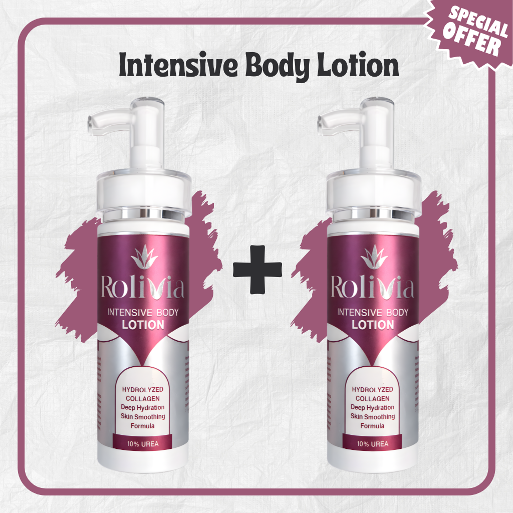 Rolivia intensive body lotion 1+1 two bottles