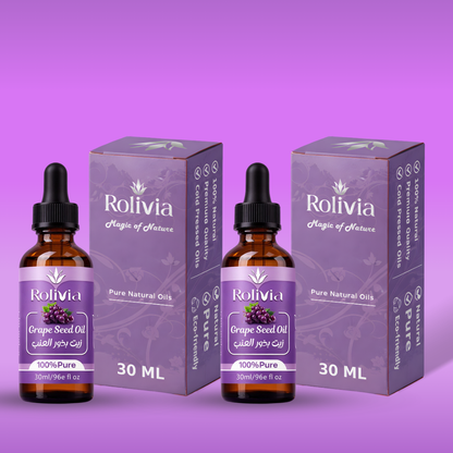 1+1 offer two bottles Rolivia Grape Seed Oil 30ml